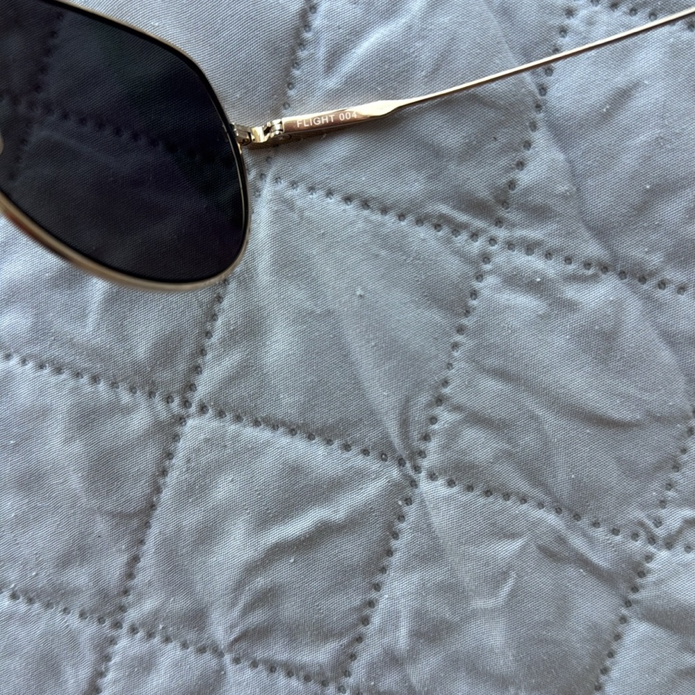 DITA Gold and Black Aviator Sunglasses, Flight 004 - Picture 7 of 7
